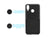 BlackStuff Genuine Carbon Fiber and Silicone Lightweight Phone Case Compatible with Huawei P20 Lite BS-2016