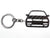 BlackStuff Carbon Fiber Keychain Keyring Ring Holder Compatible with Golf GTI Mk3 1991-1997 BS-850