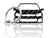 BlackStuff Carbon Fiber Keychain Keyring Ring Holder Compatible with Golf GTI Mk7 2012-2019 BS-851
