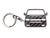 BlackStuff Carbon Fiber Keychain Keyring Ring Holder Compatible with Transporter T4 1990-2003 BS-864