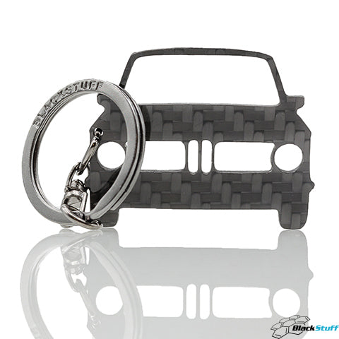 BlackStuff Carbon Fiber Keychain Keyring Ring Holder Compatible with 1502 02 Series BS-875
