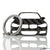 BlackStuff Carbon Fiber Keychain Keyring Ring Holder Compatible with 3er 3 Series F30 F31 F34 2011-2019 BS-879