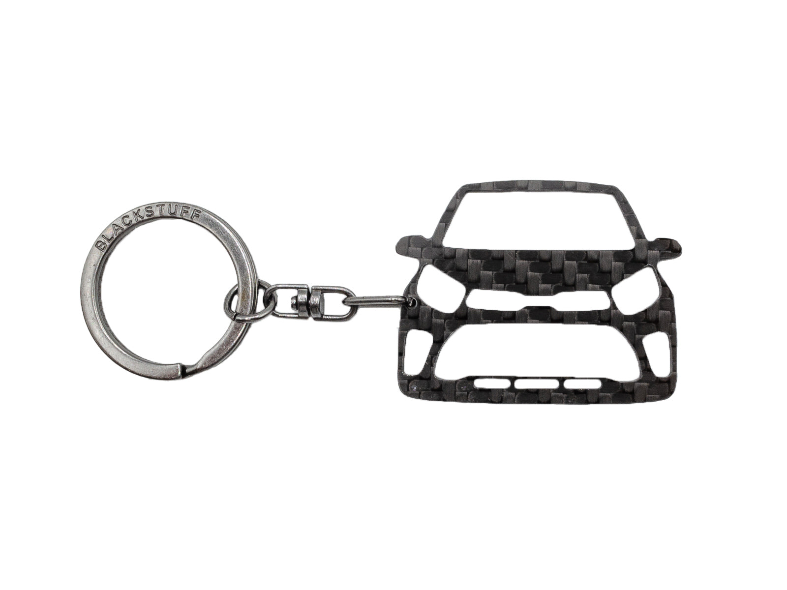 BlackStuff Carbon Fiber Keychain Compatible with  Picanto GT Line 2020+ BS-1007