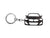 BlackStuff Carbon Fiber Keychain Compatible with 2 series G42 2022 BS-1060