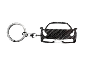 BlackStuff Carbon Fiber Keychain Compatible with 458 speciale BS-1068