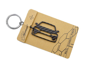 BlackStuff Carbon Fiber Keychain Compatible with Civic Type R MK11 2021 BS-1082