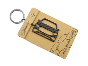 BlackStuff Carbon Fiber Keychain Compatible with EQA H243 BS-1092