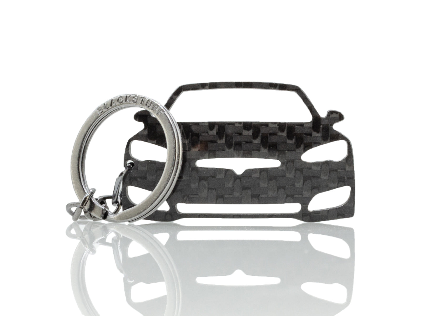 Portachiavi portachiavi in fibra di carbonio BlackStuff compatibile con il modello S BS-961