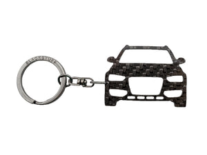 BlackStuff Carbon Fiber Keychain Compatible with A4 Allroad 2013-2016 BS-924