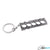 BlackStuff Carbon Fiber Keychain Keyring Ring Holder Head Gasket Compatible with ST 2.5 HG-103