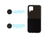 BlackStuff Genuine Carbon Fiber and Silicone Lightweight Phone Case Compatible with Huawei P40 Lite BS-2024