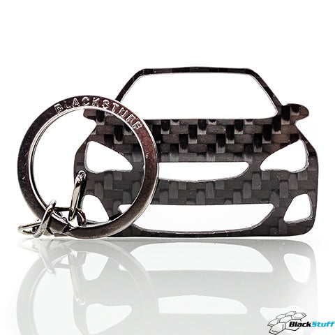 BlackStuff Carbon Fiber Keychain Compatible with Astra J 2009-2015 BS-191
