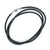 Triskelion Triple Spiral Celtic Carbon Fiber Pendant and Leather Necklace by Sigil SG-111