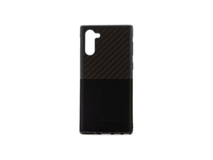 BlackStuff Genuine Carbon Fiber and Silicone Lightweight Phone Case Compatible with Samsung Note 10 BS-2031