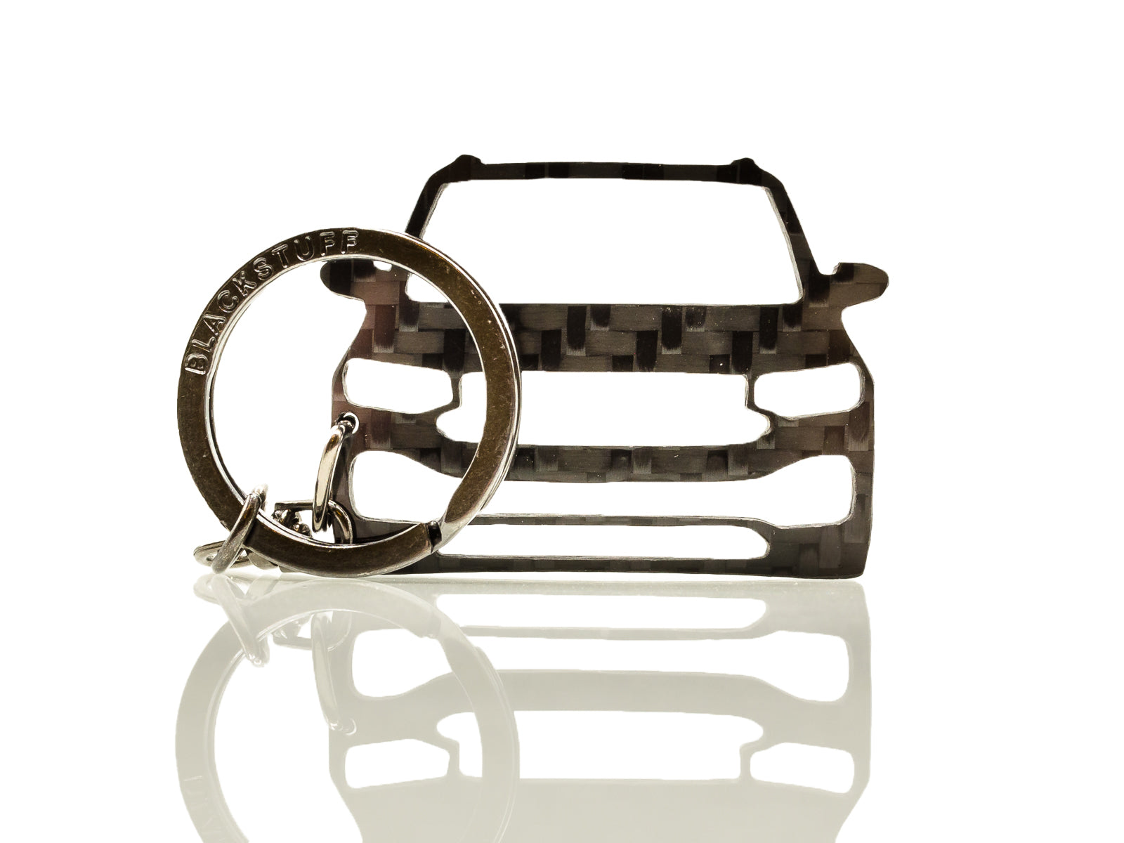Portachiavi portachiavi in fibra di carbonio BlackStuff compatibile con T-Cross 2020 BS-914