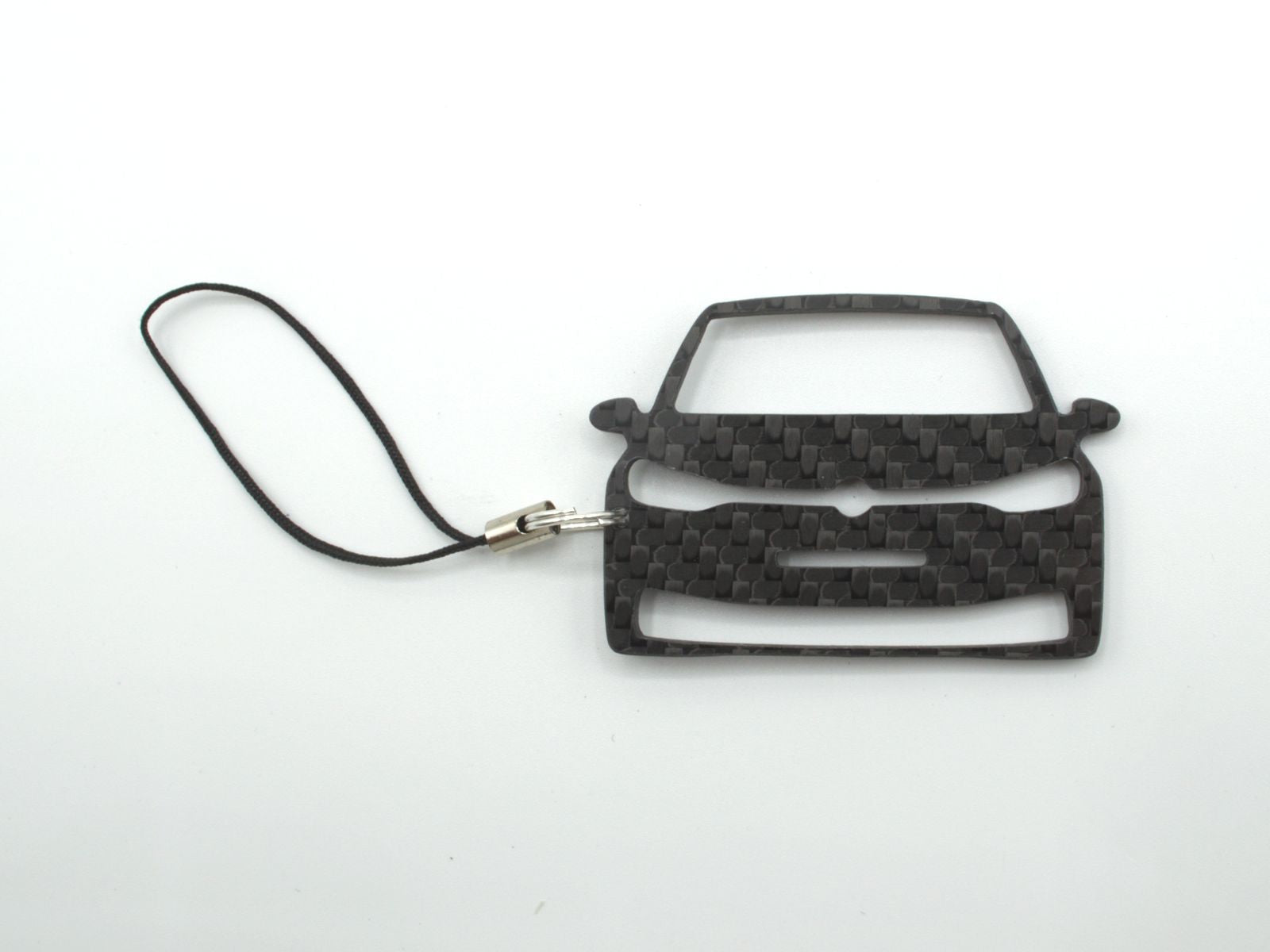 BlackStuff Carbon Fiber Keychain with cord lanyard Compatible with ID.3 CF-1042