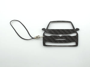 BlackStuff Carbon Fiber Keychain with cord lanyard Compatible with ID.3 CF-1042