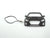 BlackStuff Carbon Fiber Keychain with cord lanyard Compatible with i30 2017-2020 CF-1075