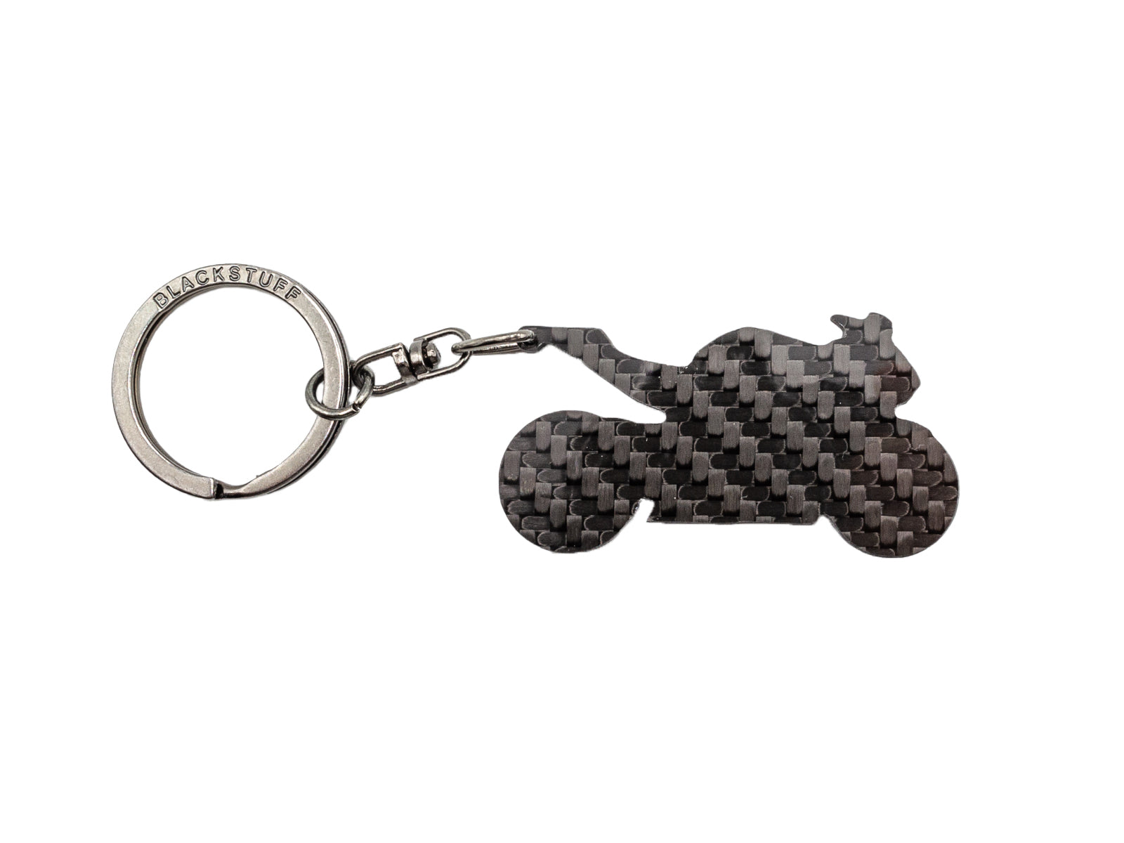 BlackStuff Carbon Fiber Keychain Compatible wit Motorcycle CBR 1000RR 2017-2021 BM-010