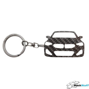 BlackStuff Carbon Fiber Keychain Compatible with 2 Series G42 2022 BS-4003