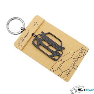 BlackStuff Carbon Fiber Keychain Compatible with 2 Series G42 2022 BS-4003