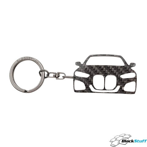 BlackStuff Carbon Fiber Keychain Compatible with 4 Series G22 G23 G26 2020 BS-4005