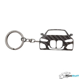 BlackStuff Carbon Fiber Keychain Compatible with 4 Series G22 G23 G26 2020 BS-4005