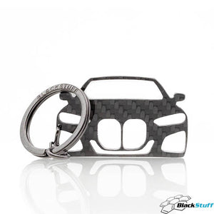 BlackStuff Carbon Fiber Keychain Compatible with 4 Series G22 G23 G26 2020 BS-4005