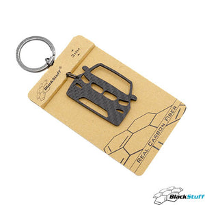 BlackStuff Carbon Fiber Keychain Compatible with i3 2018 BS-4006