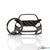 BlackStuff Carbon Fiber Keychain Compatible with Fiesta MK 7.5 2012-2017 BS-4007