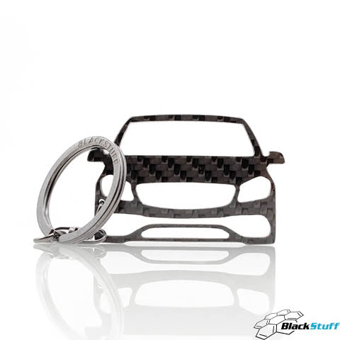 BlackStuff Carbon Fiber Keychain Compatible with A Class W176 Amg 2013-2019 BS-4008