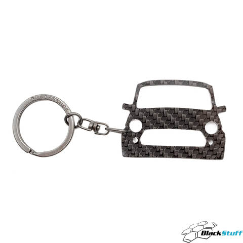 BlackStuff Carbon Fiber Keychain Compatible with Mini Mark 6 1990-1996 BS-4009