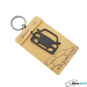 BlackStuff Carbon Fiber Keychain Compatible with 996 Carerra Turbo 1997-2004 BS-4014