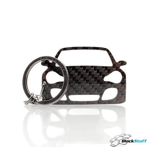 BlackStuff Carbon Fiber Keychain Compatible with 996 Carerra Turbo 1997-2004 BS-4014