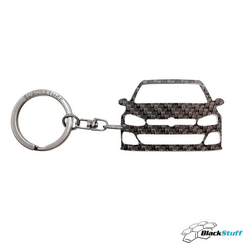 BlackStuff Carbon Fiber Keychain Compatible with Golf GTI MK7 TCR 2017 BS-4020