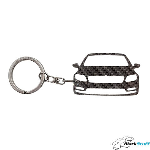 BlackStuff Carbon Fiber Keychain Compatible with Passat CC 2012-2016 BS-4022