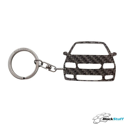 BlackStuff Carbon Fiber Keychain Compatible with Polo GTI MK3 6N2 1999-2001 BS-4023