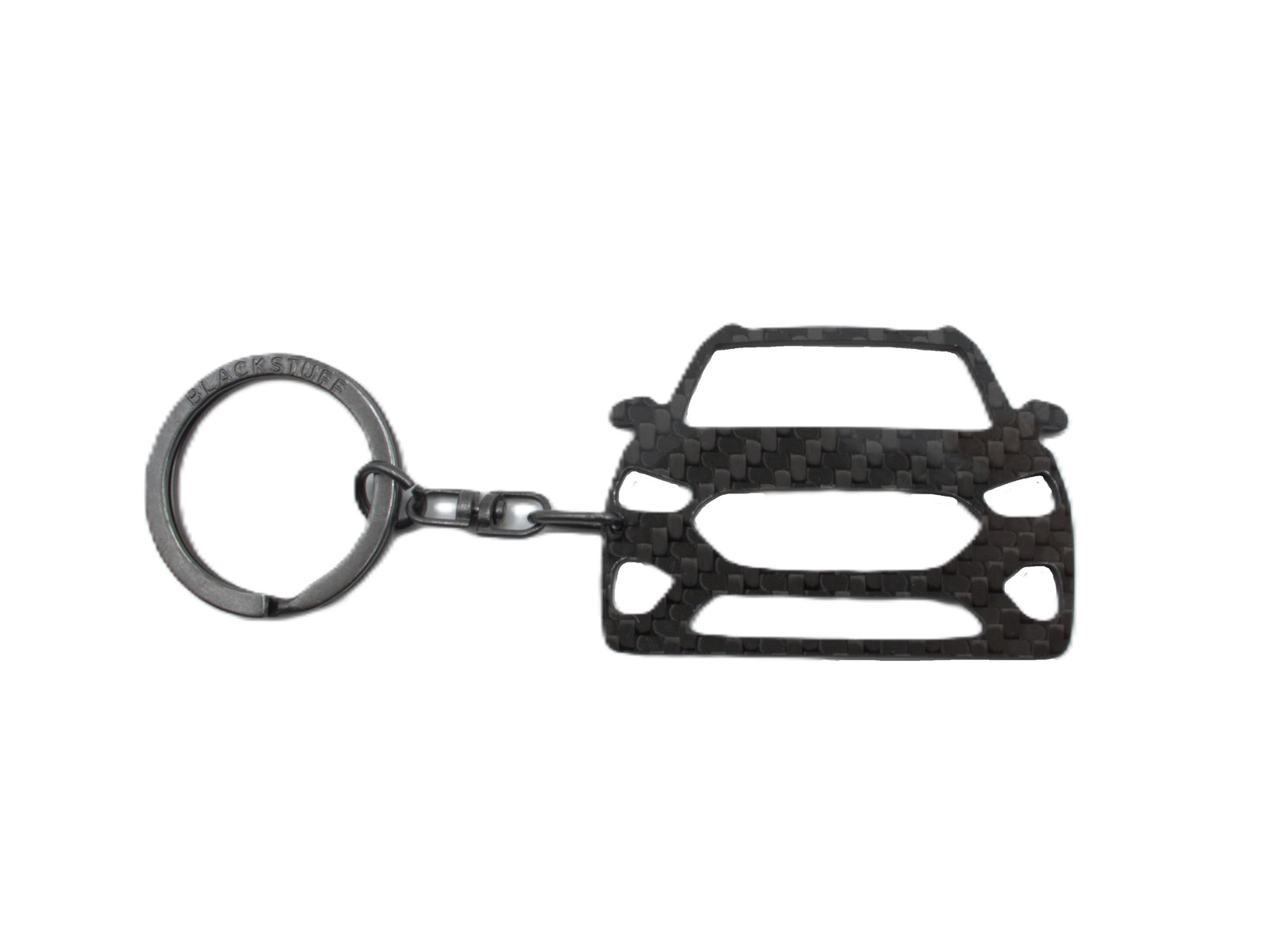 BlackStuff Carbon Fiber Keychain Compatible with MG Astor BS-4025