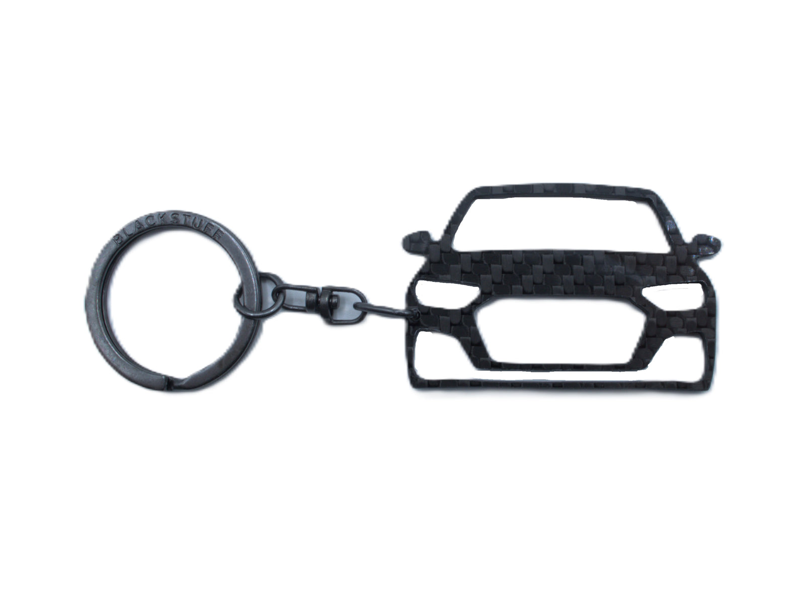 BlackStuff Carbon Fiber Keychain Compatible with A1 S-Line 2019+ BS-4026