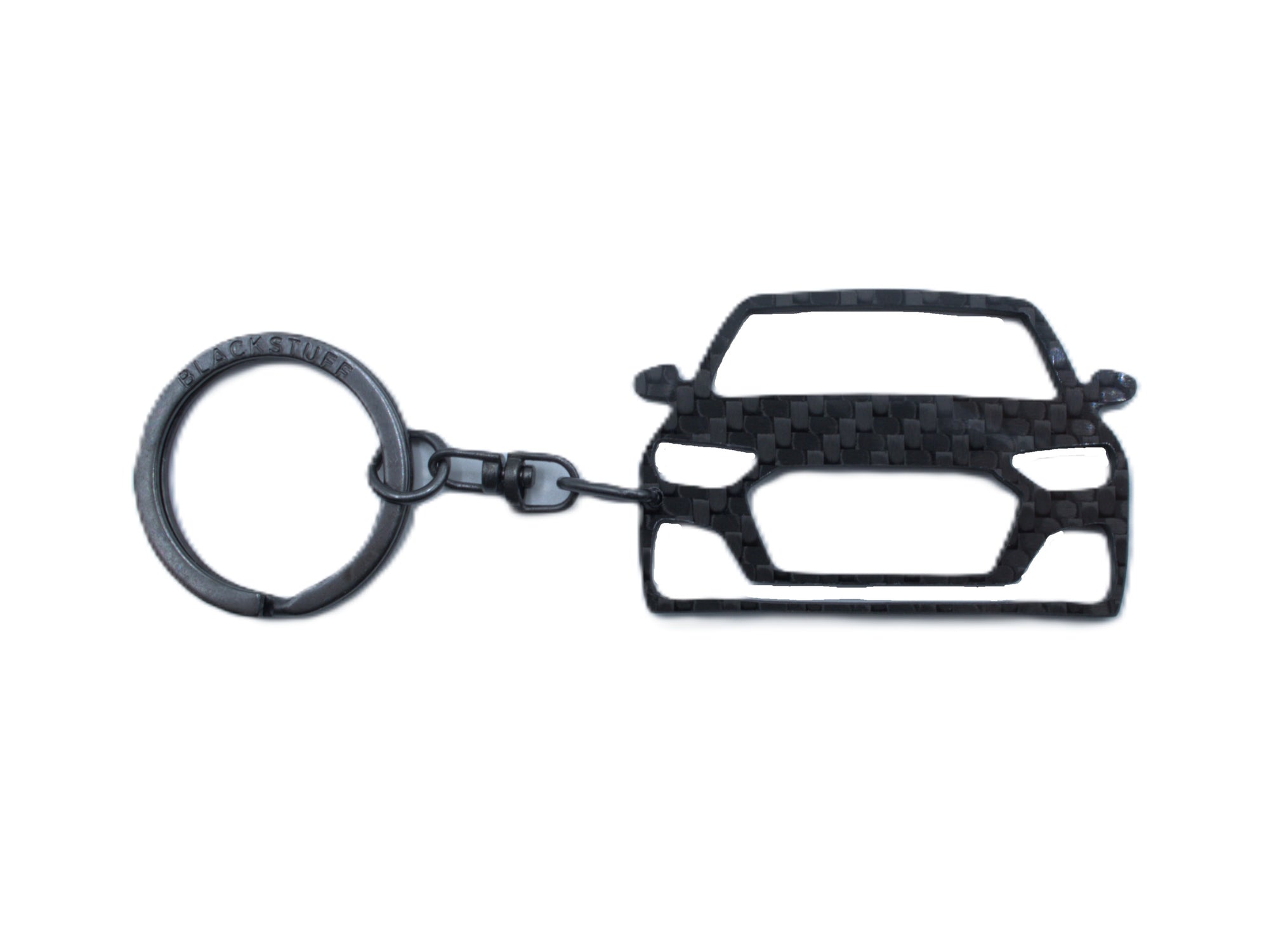 Portachiavi in ​​fibra di carbonio BlackStuff compatibile con Picanto GT Line 2020+ BS-1007