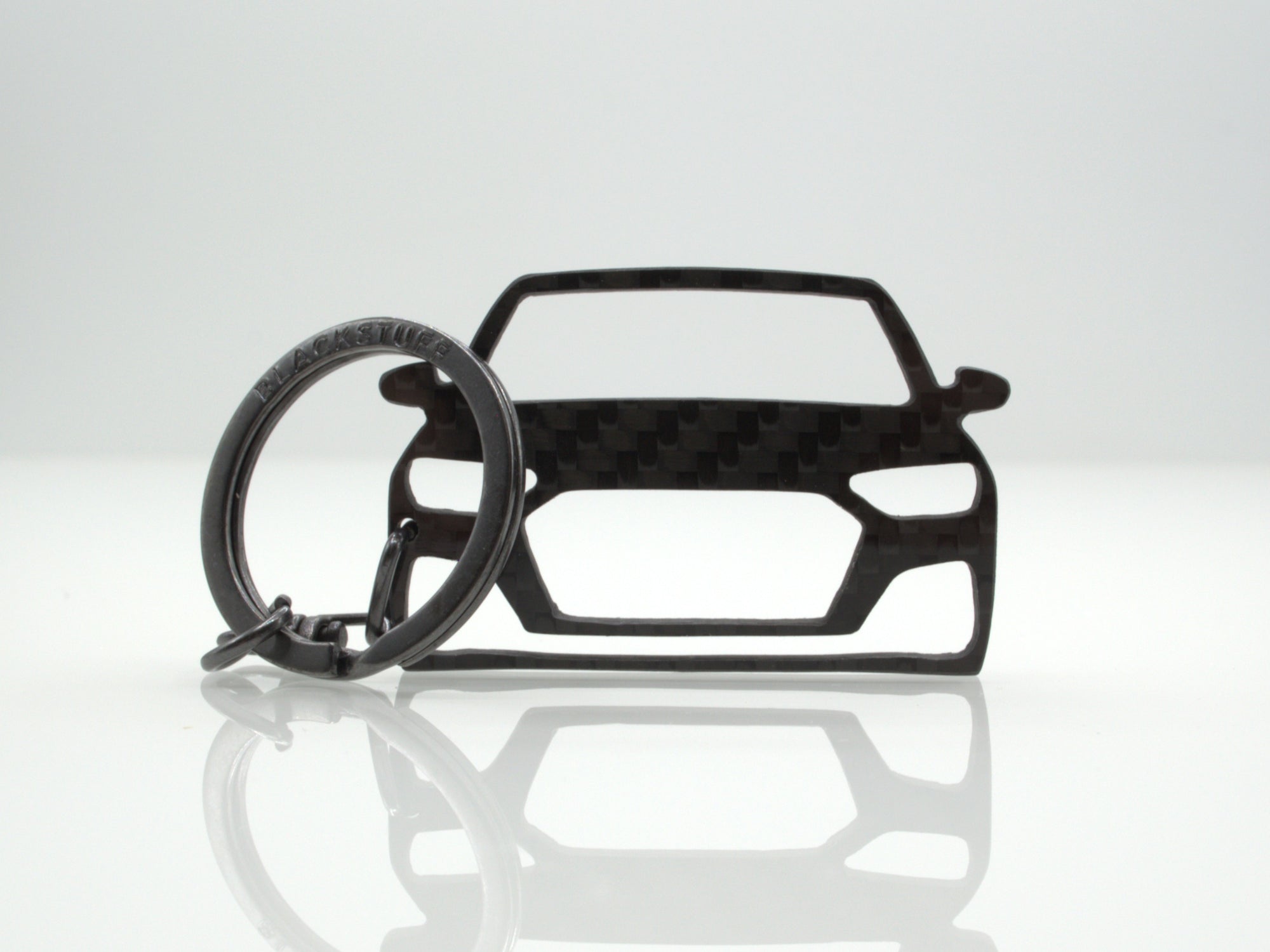 Portachiavi in ​​fibra di carbonio BlackStuff compatibile con Picanto GT Line 2020+ BS-1007