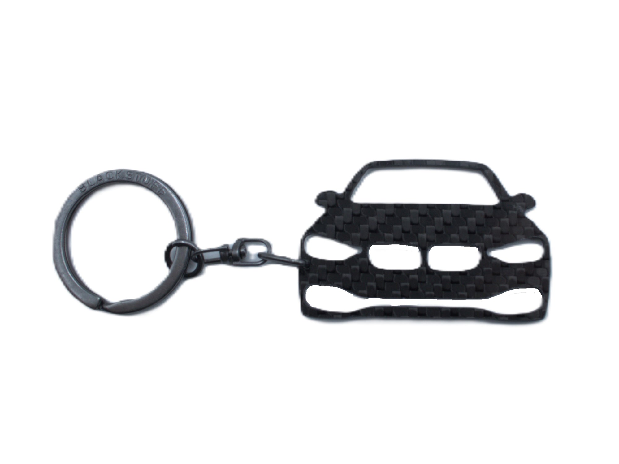 Portachiavi in ​​fibra di carbonio BlackStuff compatibile con Picanto GT Line 2020+ BS-1007