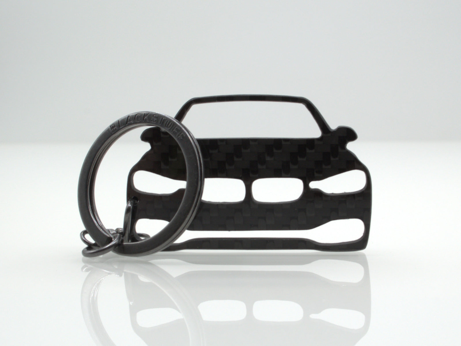 BlackStuff Carbon Fiber Keychain Compatible with 4 series F32 F36 2017-2020 BS-4027