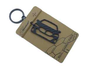 Portachiavi in ​​fibra di carbonio BlackStuff compatibile con Picanto GT Line 2020+ BS-1007