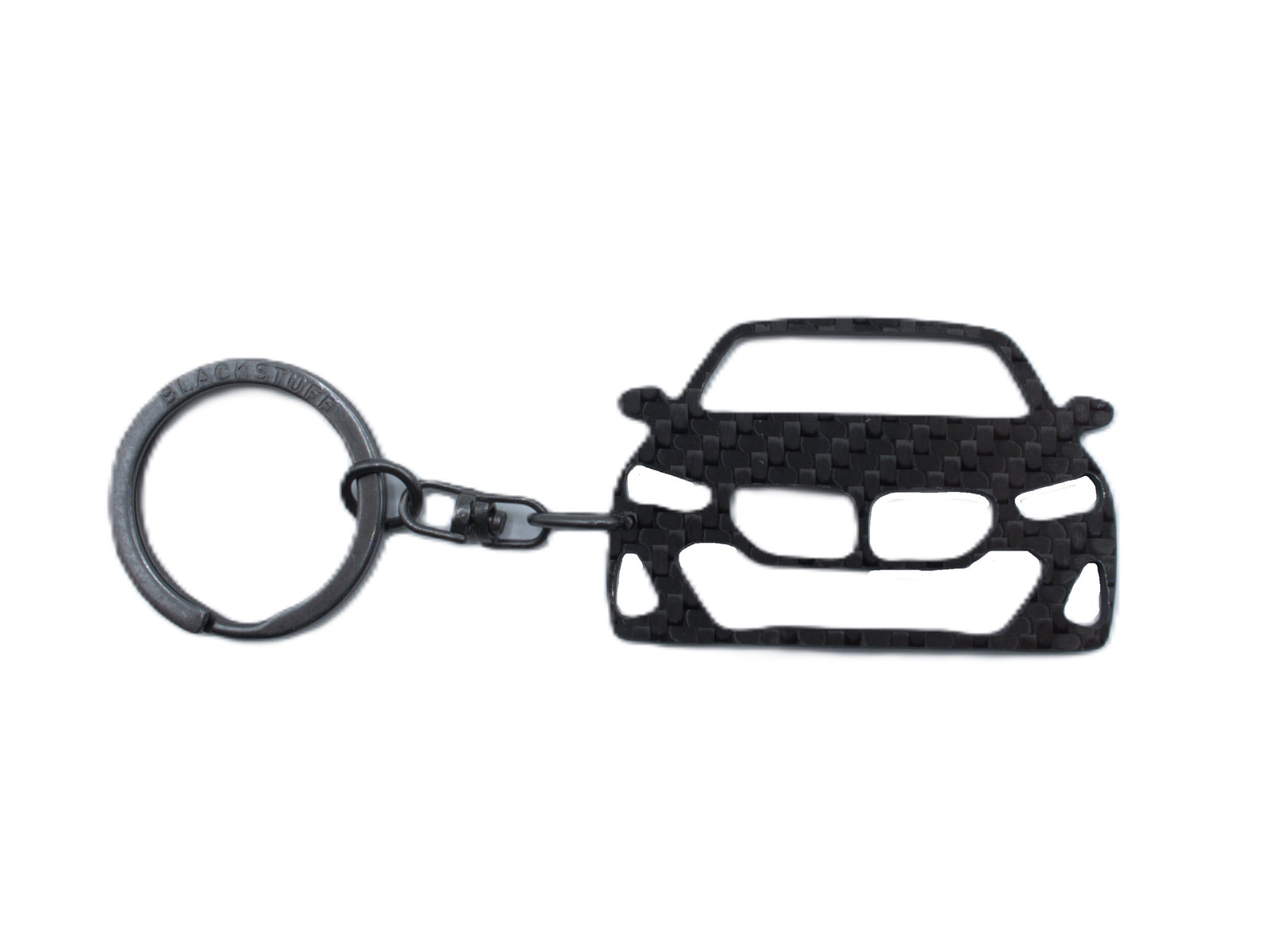 BlackStuff Carbon Fiber Keychain Compatible with 5 Series G60 G61 M Sport Pro 2024 BS-4028