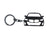 Portachiavi in ​​fibra di carbonio BlackStuff compatibile con Picanto GT Line 2020+ BS-1007