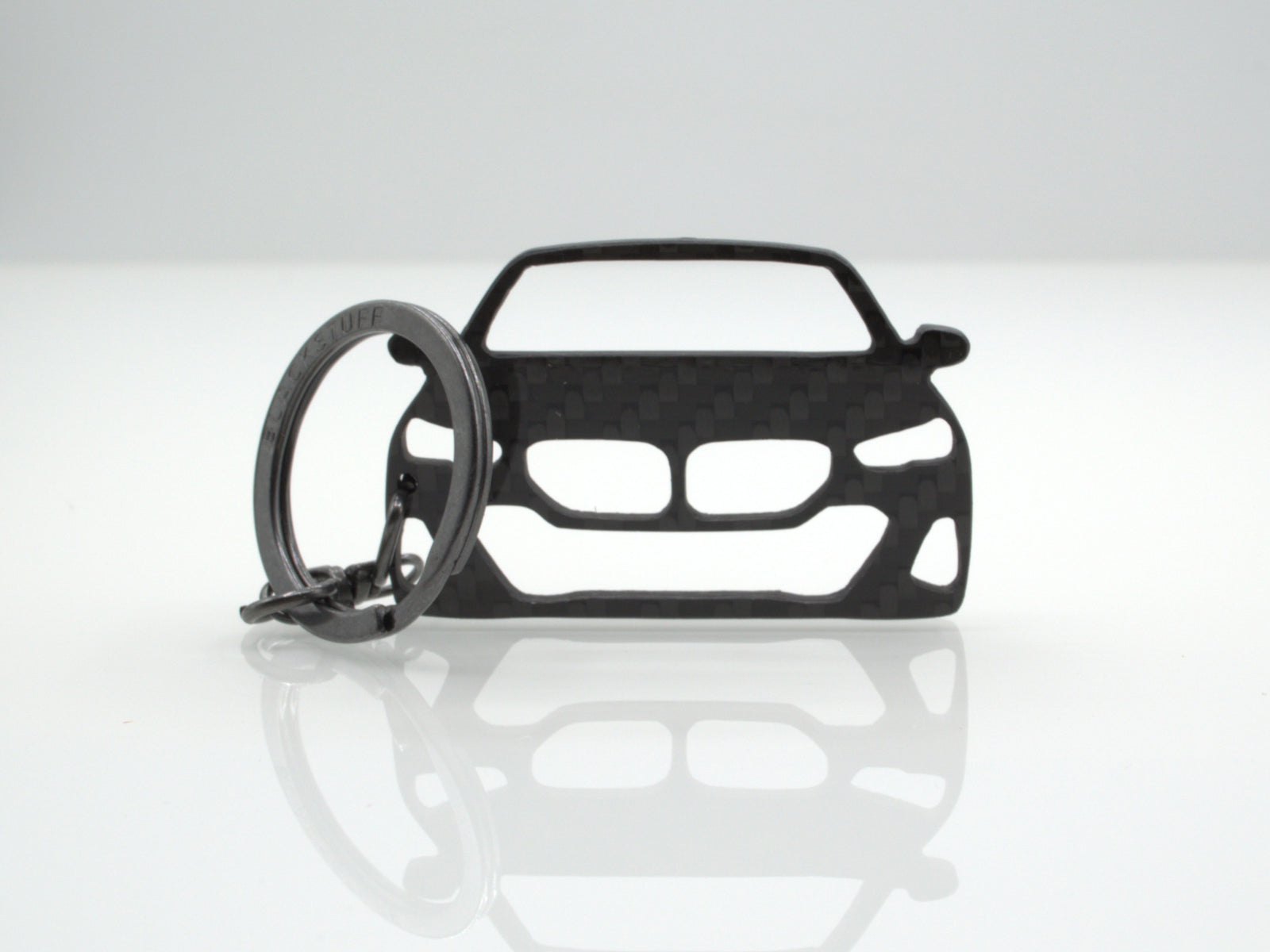 BlackStuff Carbon Fiber Keychain Compatible with 5 Series G60 G61 M Sport Pro 2024 BS-4028