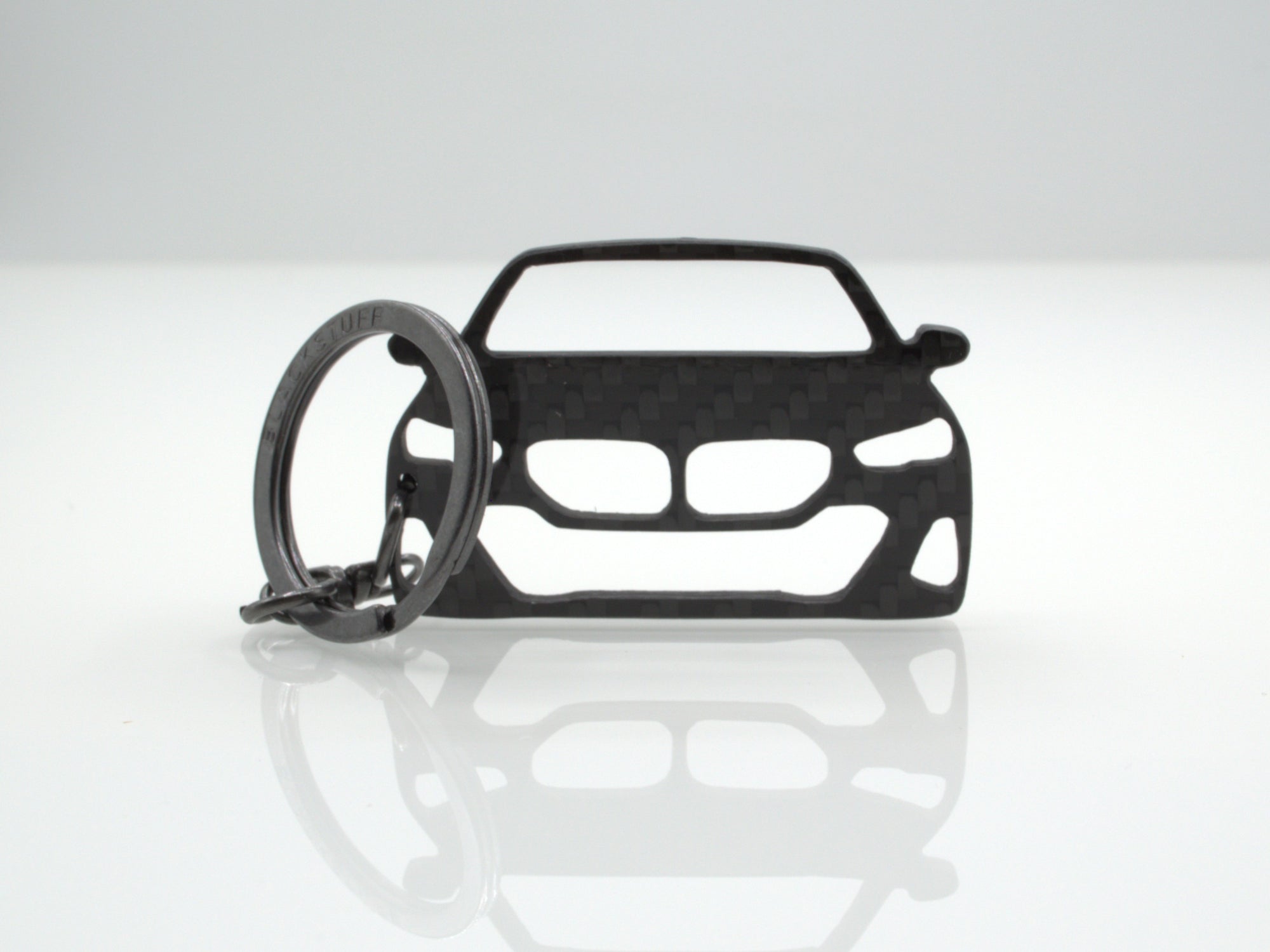 Portachiavi in ​​fibra di carbonio BlackStuff compatibile con Picanto GT Line 2020+ BS-1007