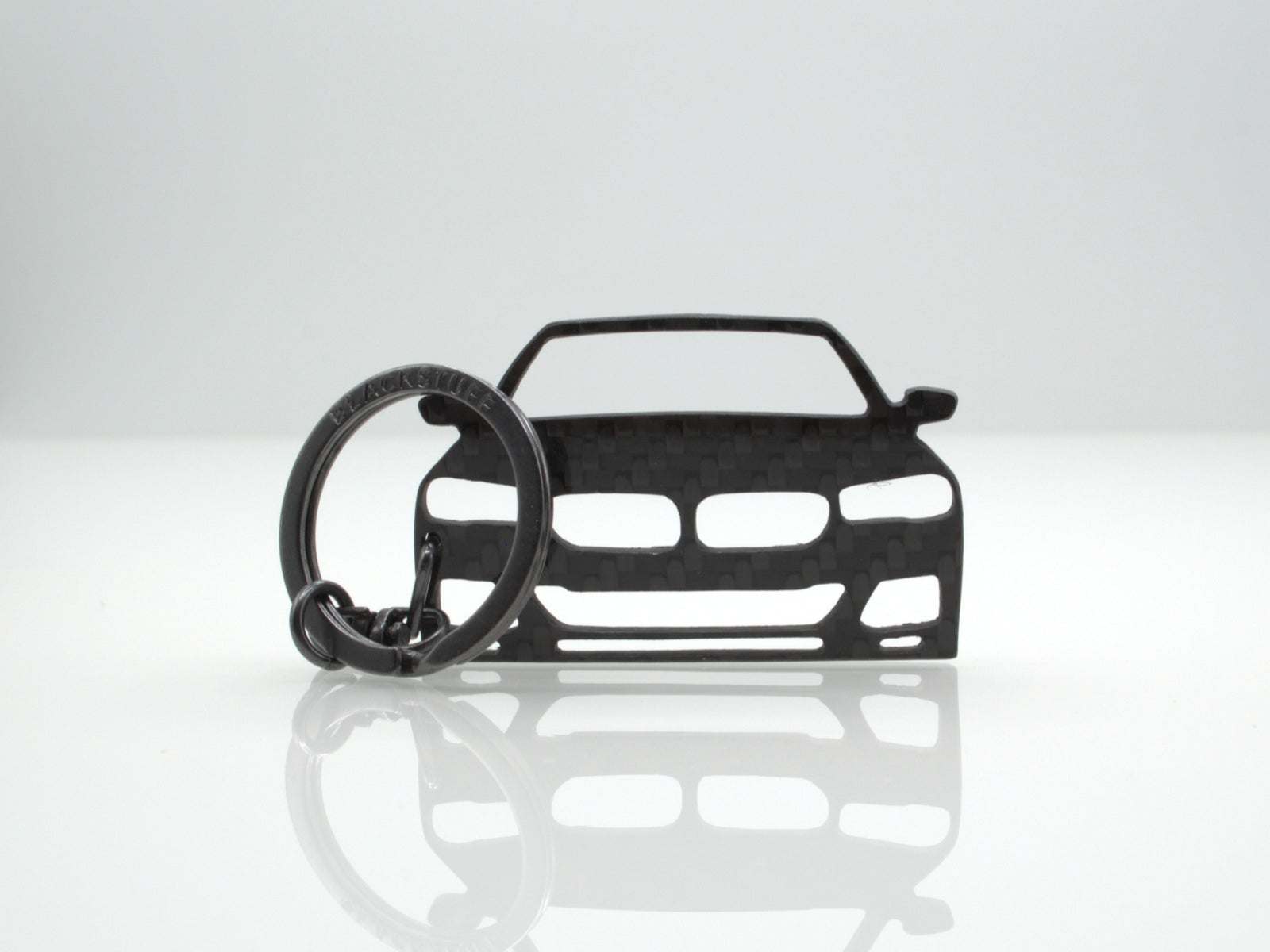BlackStuff Carbon Fiber Keychain Compatible with  M5 F90 G30 G31 2016+ Alpina B5 LCI BS-4030