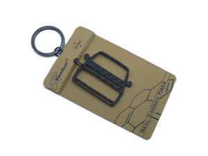 BlackStuff Carbon Fiber Keychain Compatible with Staria BS-4033